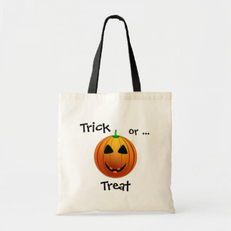 Black Cat & Jack O' Lantern Trick or Treat Bag