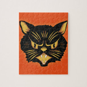 Black Cat Jigsaw Puzzle