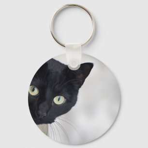 Black Cat Key Ring