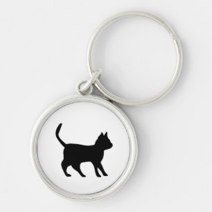 Black Cat Key Ring