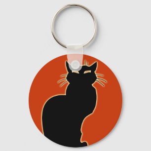Black Cat Keychain Cat Gifts Pet Cat Keychains