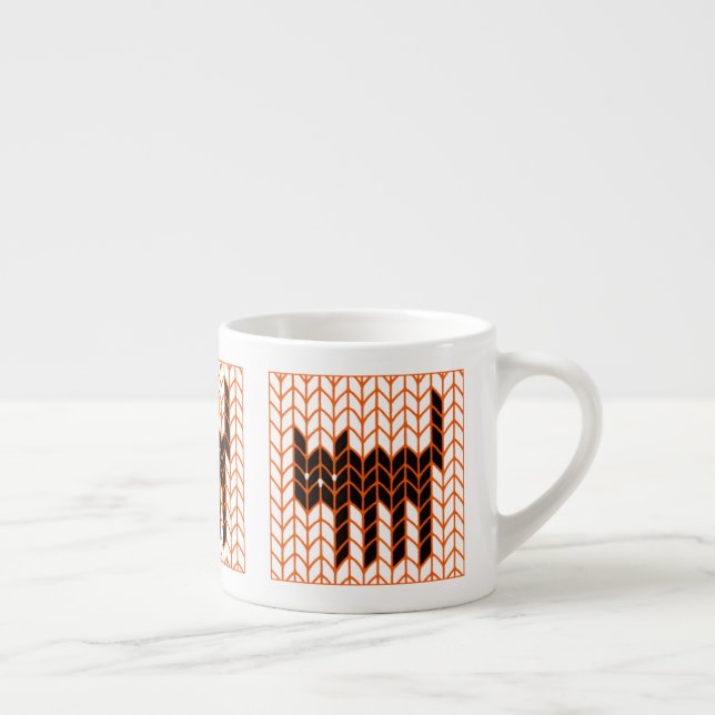 BLACK CAT KNIT Espresso Cup (Right)