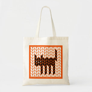 BLACK CAT KNIT Trick-or-Treat Tote Bag II