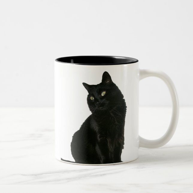 Black Cat Lau Mug (Right)