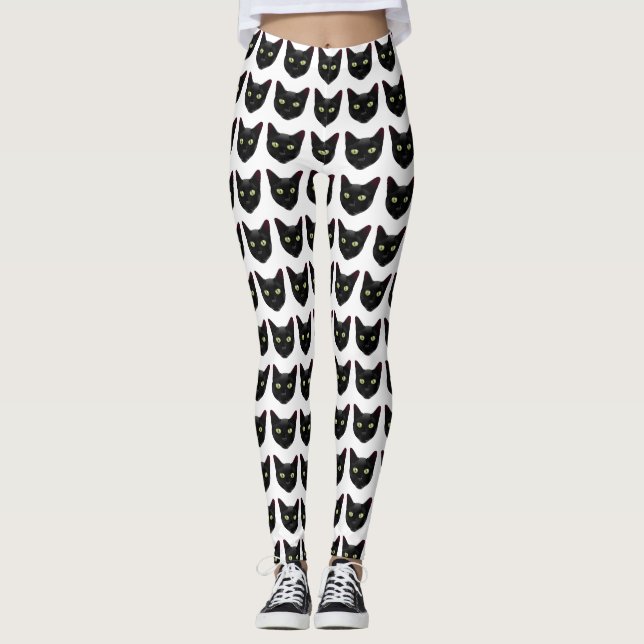 BLACK CAT LEGGINGS (Front)