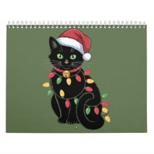 Black Cat Lover Christmas Kitten Gift Cat Mum Xmas Calendar
