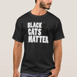 Black Cat Matter Kitten Pet Men Dark Cat 1 T-Shirt