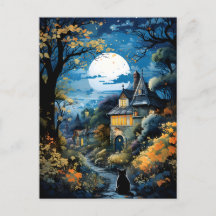 Black Cat - Moonlit Serenity