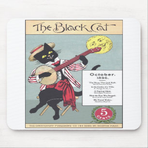 Black Cat Mousepad