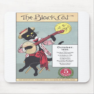 Black Cat Mousepad