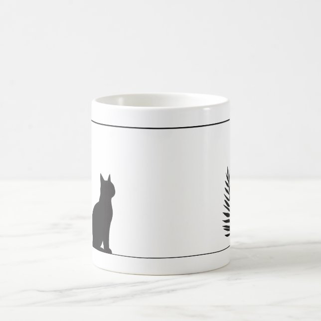 black cat mugs (Center)