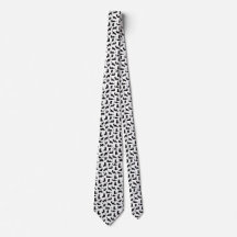 Black cat Necktie