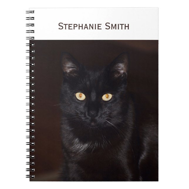 Black Cat Notebook (Front)