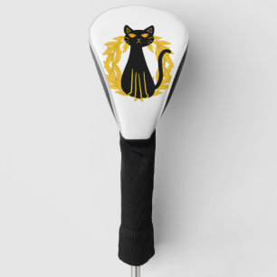 Black Cat Pets Horror Halloween Kids Golf Head Cover