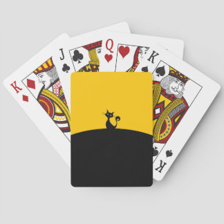Black Cat Playing Cards