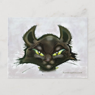 Black Cat Postcard