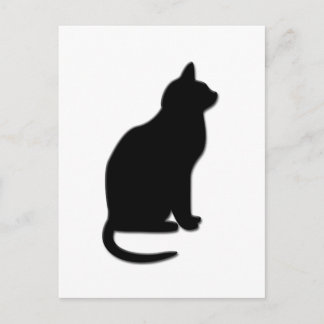 Black Cat Postcard