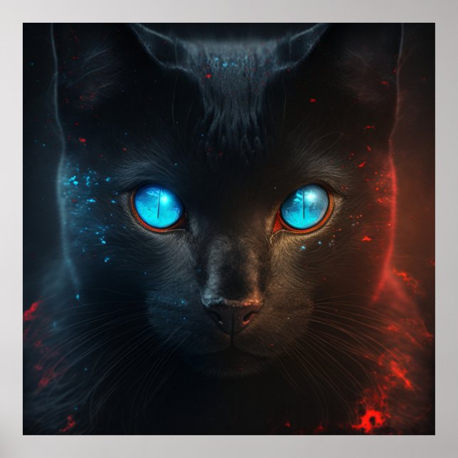 Black Cat Poster (Front)