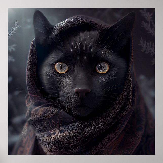 Black Cat Poster (Front)