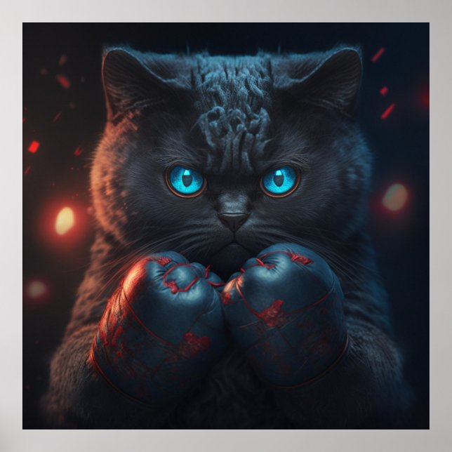 Black Cat Poster (Front)