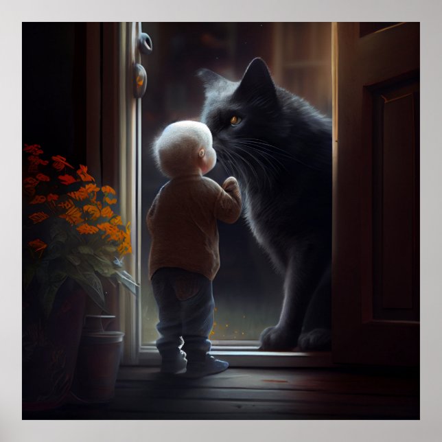 Black Cat Poster (Front)