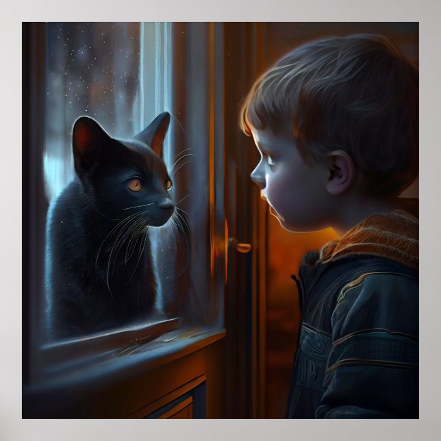 Black Cat Poster (Front)