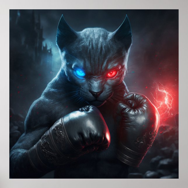 Black Cat Poster (Front)