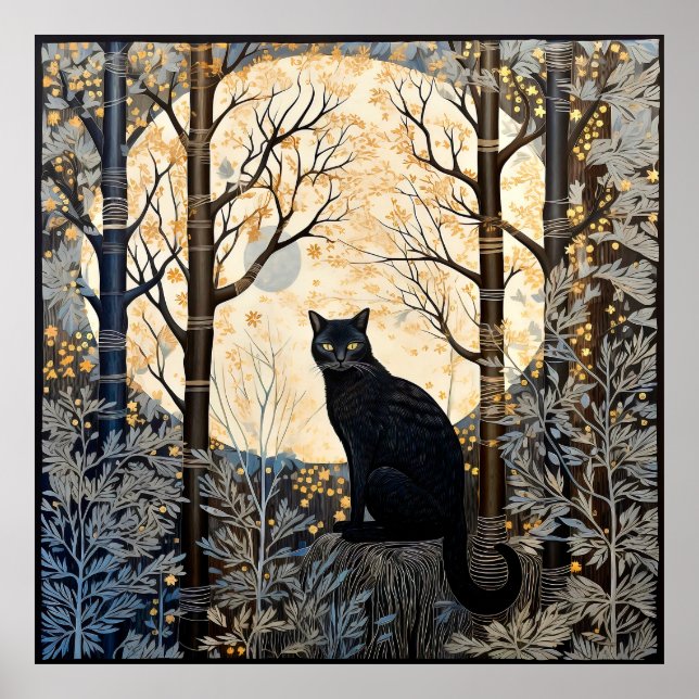 Black Cat Poster (Front)