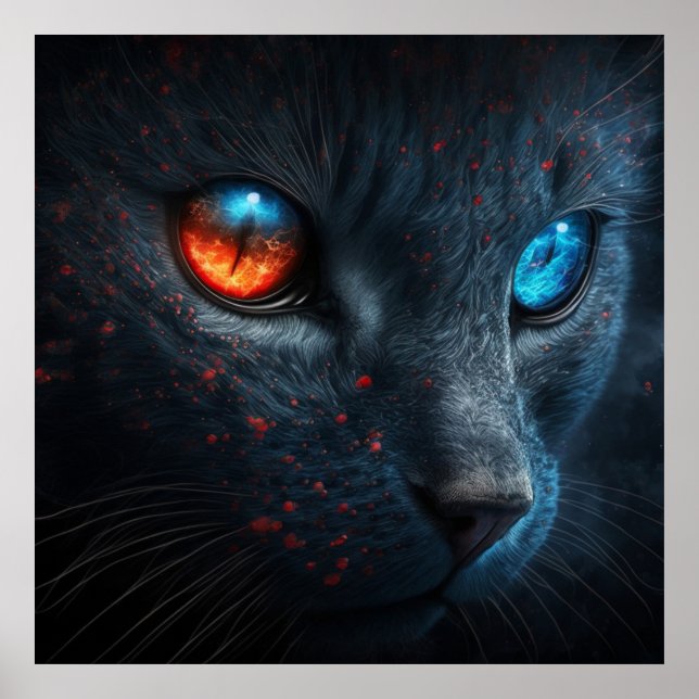 Black Cat Poster (Front)