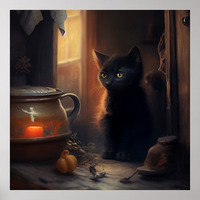 Black Cat Poster (Front)