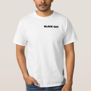 Black Cat – Selectively Friendly & Proud Funny Tee