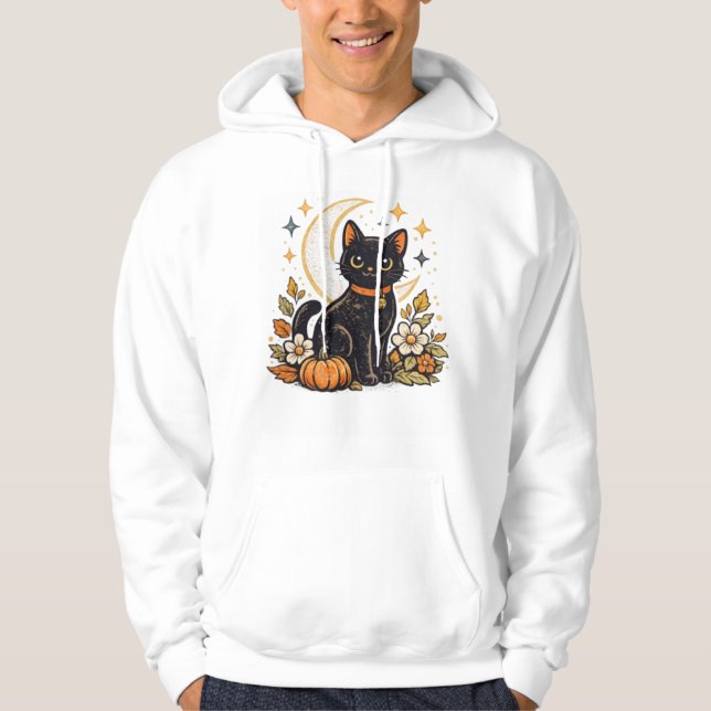 Black Cat Society Hoodie (Front)