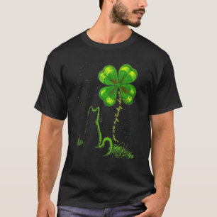 Black Cat St Patrick S Day Shamrock Tank Top