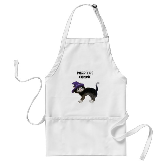 Black Cat Standard Apron (Front)