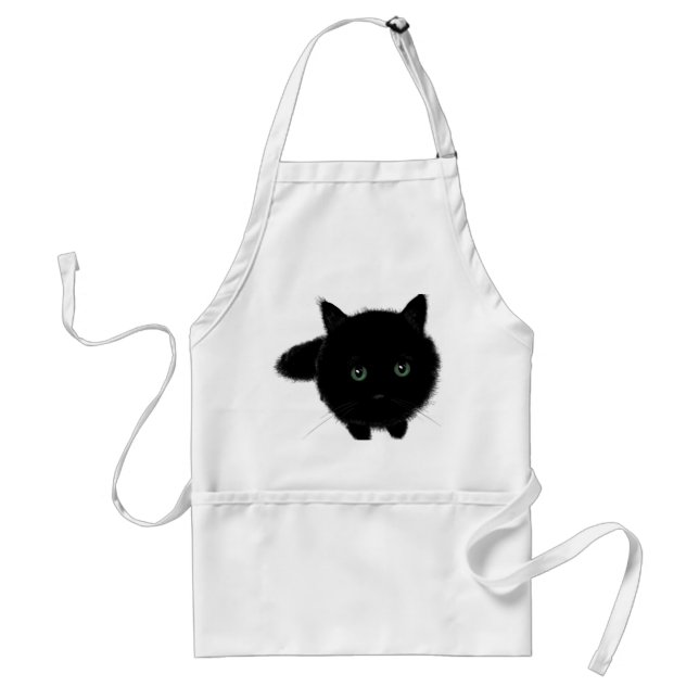 Black Cat Standard Apron (Front)