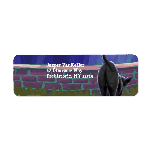 Black Cat Stationery (Front)