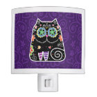 Black Cat Sugar Skull