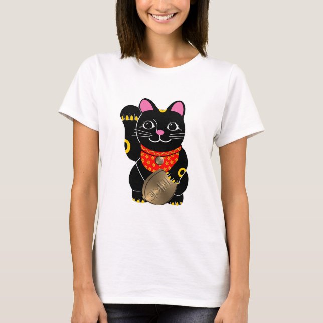 Black Cat T-Shirt (Front)