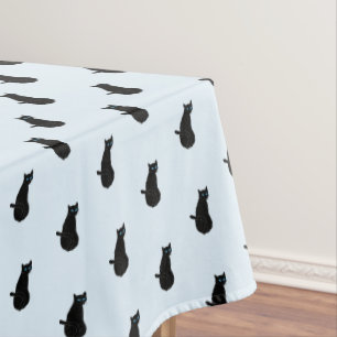 Black Cat Tablecloth