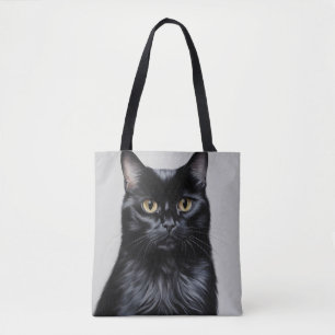 Black Cat Tote Bag