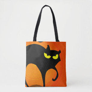 Black Cat Tote Bag