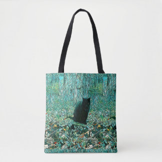 Black Cat   Tote Bag