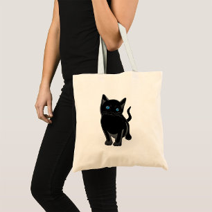 Black Cat Tote Bag