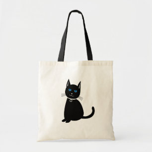 Black Cat Tote Bag