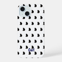 Black Cat (White)