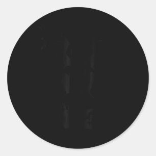 Black Cat Witchcraft Halloween Skull Witch Scary G Classic Round Sticker