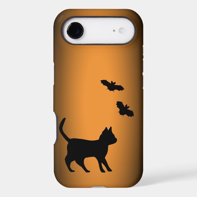 Black Cat with Bat (Back)