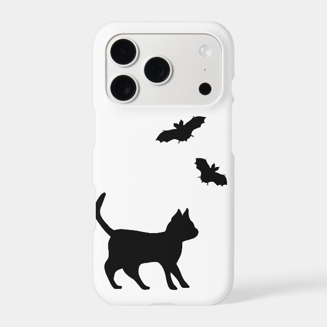 Black Cat with Bat (Back)