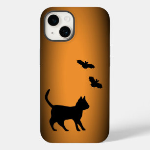 Black Cat with Bat Case-Mate iPhone 14 Case