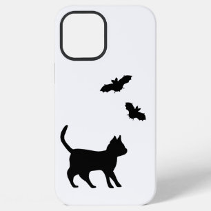 Black Cat with Bat iPhone 12 Pro Max Case